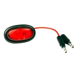 Grote Clr/Mkr Lamp - Clr/Mkr,Red,Led,Micronova Pc W/Grommet 227706 