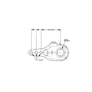 Haldex SLACK ADJUSTER 674472 