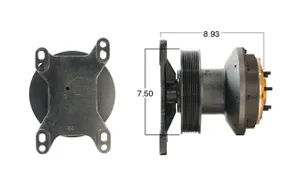 Kit Masters Reman Fan Clutch 961728 