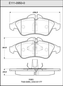Bendix DISC PAD 456266 