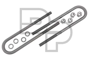 Dayton Single U-Bolt w/Washer & Nuts 243436 