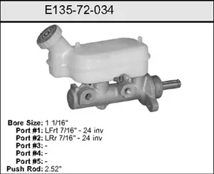 Bendix MASTER CYLINDER 457662 