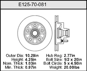 Bendix ROTOR 451028 