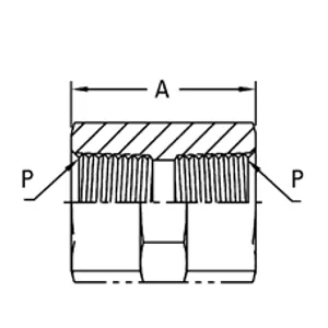 Eaton Adapter, NPTF/S 1177683 