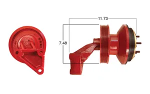 Kit Masters Reman Fan Clutch 961690 