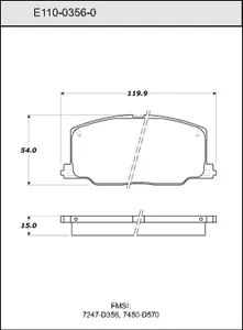 Bendix DISC PAD 449978 