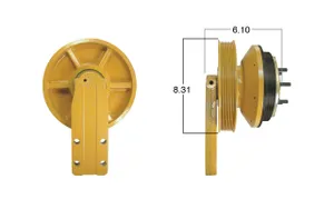 Kit Masters Reman Fan Clutch 956104 
