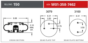 Firestone 150B RB 2BN 592008 