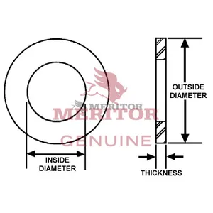 Meritor PINION WASHER 722180 