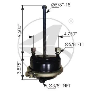 Automann Chamber, Brake, Service, Type 20 269054 