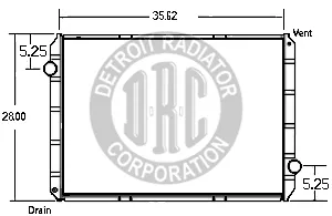 Detroit Radiator International 1151404 