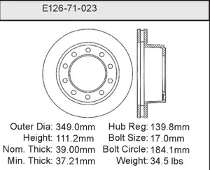 Bendix ROTOR 440482 