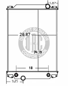 Detroit Radiator Freightliner 920112 