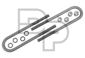 Dayton Two U-Bolts w/Washers & Nuts 229060 