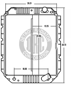 Detroit Radiator International 916432 