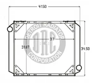 Detroit Radiator Freightliner 920816 