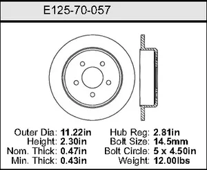 Bendix ROTOR 451072 