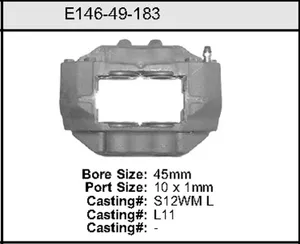 Bendix EXC CALIPER 442514 