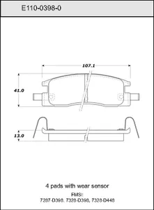 Bendix DISC PAD 460648 