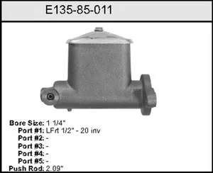 Bendix MASTER CYLINDER 478006 
