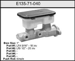 Bendix MASTER CYLINDER 458496 