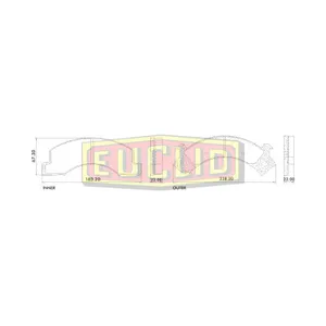 Euclid Disc Pad Set 766554 