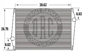 Detroit Radiator Volvo 1151322 