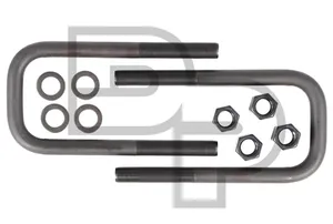 Dayton Single U-Bolt w/Washer & Nuts 221696 