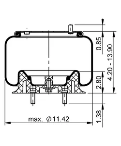 Automann Air Spring Roll 900408 