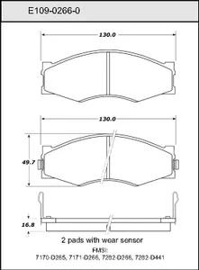 Bendix DISC PAD 457716 