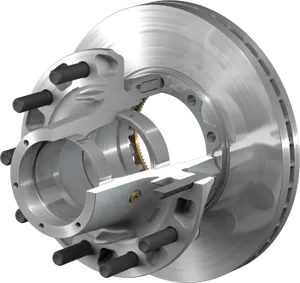 Conmet Aluminum Conventional Hub/Rotor TN Trailer Hub 465398 