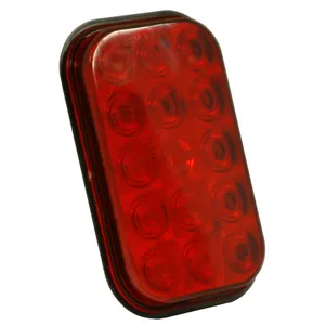 Grote Hi Count Led - Stt Lamp, Red, Rect., Hi Count Led 228820 