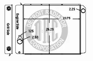 Detroit Radiator International 1181714 