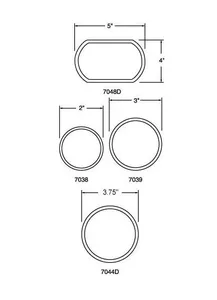 Truck-Lite CONVEX MIRROR 1063628 