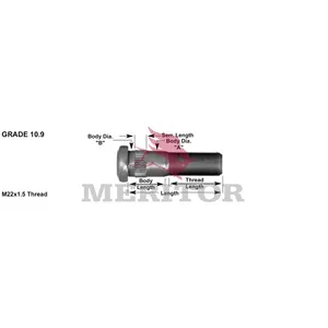 Meritor Stud 773450 