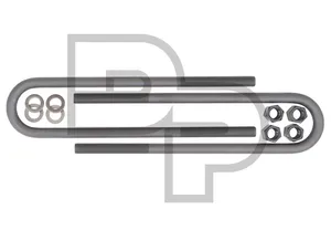 Dayton Single U-Bolt w/Washer & Nuts 221890 