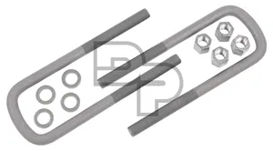 Dayton Two U-Bolts w/Washers & Nuts 222430 