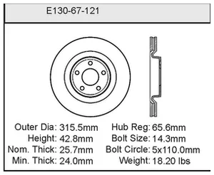Bendix ROTOR 461084 