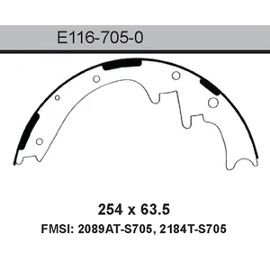 Bendix BRAKE SHOE 447140 