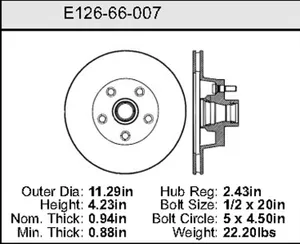 Bendix ROTOR 455208 