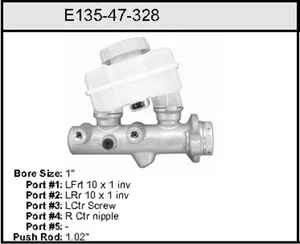Bendix MASTER CYLINDER 456216 