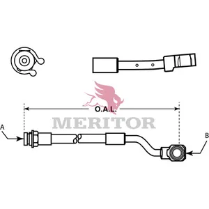 Meritor HYDRAULIC HOSE 784234 