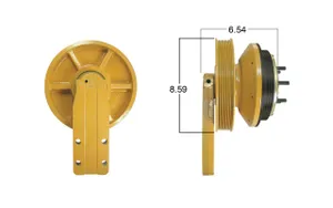 Kit Masters Reman Fan Clutch 956114 