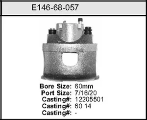 Bendix EXC CALIPER 460742 