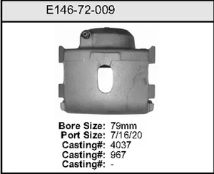 Bendix EXC CALIPER 445610 