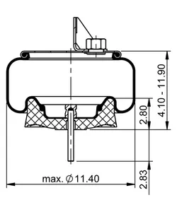 Automann Air Spring 4070515 
