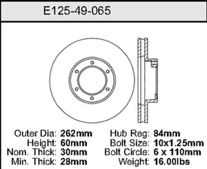 Bendix ROTOR 444656 