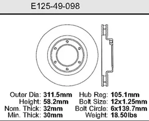 Bendix ROTOR 442238 