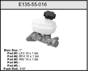 Bendix MASTER CYLINDER 459954 