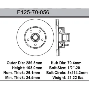 Bendix ROTOR 455250 